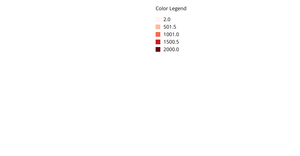 Sequential Color Legend in D3