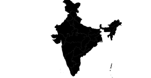 Country Map - India