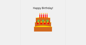  Birthday Cake