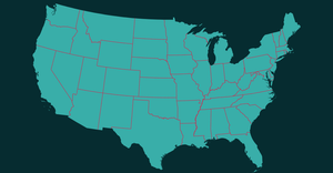 USA Map Using TOPOJSON Data