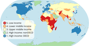 Choropleth worldmap with cities