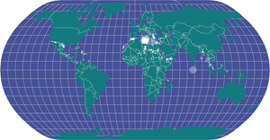 Missing Migrants on World Map
