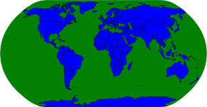 world map