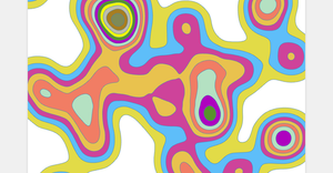moving contours colored