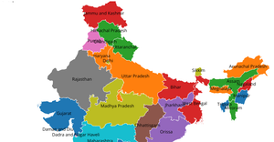 India  ICE - 8 - Map