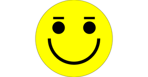 make a smile face