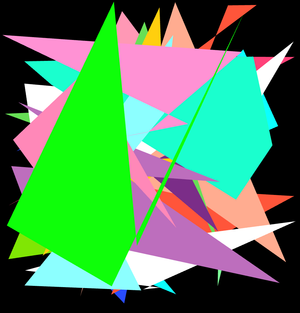 Fork of Fork of Fork of Fork of Fork of Buddha in colors -overlapping Buddha