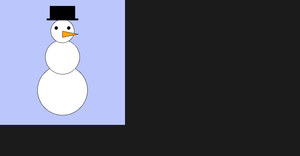 Snowman in P5
