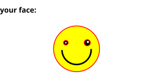 make a face with d3.js