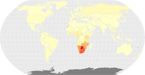 Choropleth map