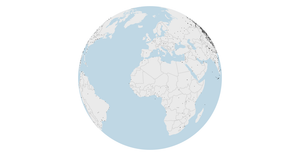 World Cities WIP (Spinning Globe)