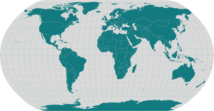 world map