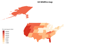 US Wildfire map