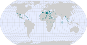 Missing Migrants on a map