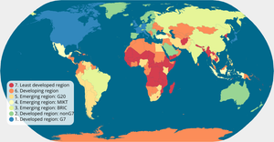 world map