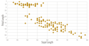 Stylized Scatter Plot
