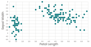 Stylised Scatter Plot