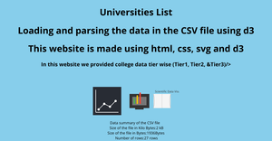 Fork of Loading and Parsing CSV Data