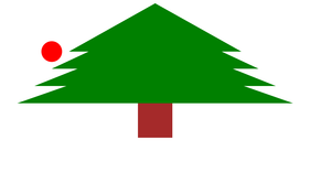 Fork of Christmas tree