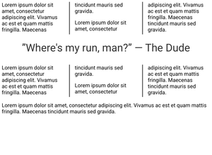 CSS Columns