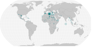 Missing Migrants on World Map