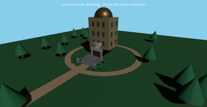 Lone Mountain Building - 3D Model