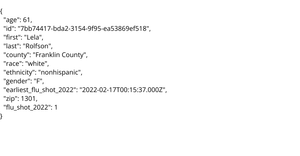 CSV Dataset - FLU Data