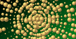 Concentric circles -linear gradient