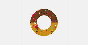 Choco & Carmel donut