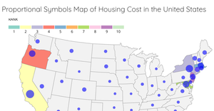 A9 Proportional Symbols Map
