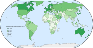 Fork of 2015 Internet Users World Map