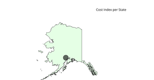 [A9] Cost Index per State (Proportional Symbols)