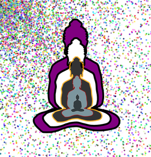 Fork of Buddha - Overlapping Buddha