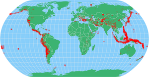 Earthquakes since 1965