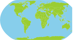ICE-8 part-A Task1 - World Map