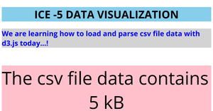 vidhya ICE-5: Load and Parse CSV Data with D3.js