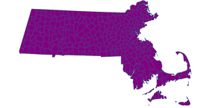 Mass Map Chrolopleth map