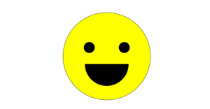 Smiley face with D3