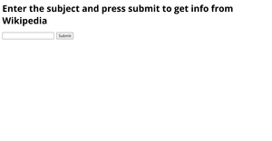 Requesting data from the Github API