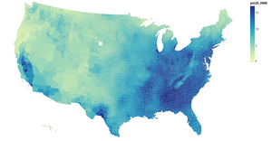 Two Decades of Pollution in US
