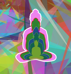 Fork of Buddha's image