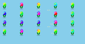 Fork of flower to multiple flowers ICE-4