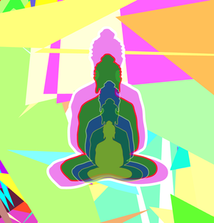 Fork of 5 buddhas
