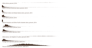 Multidimensional Filtering on US County Facts