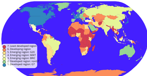 Choropleth map