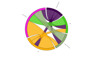 Application dependencies POC (Chord Diagram)