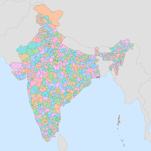 India Districts Map