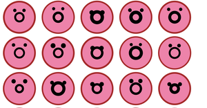 Piggy smile Face 