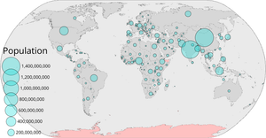 Circles on a map!