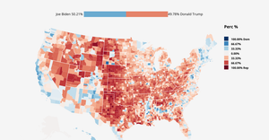 Us 2020 elections by county